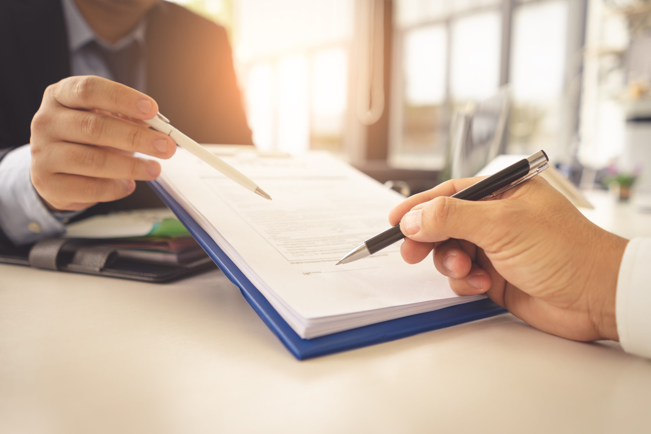 firma di un contratto